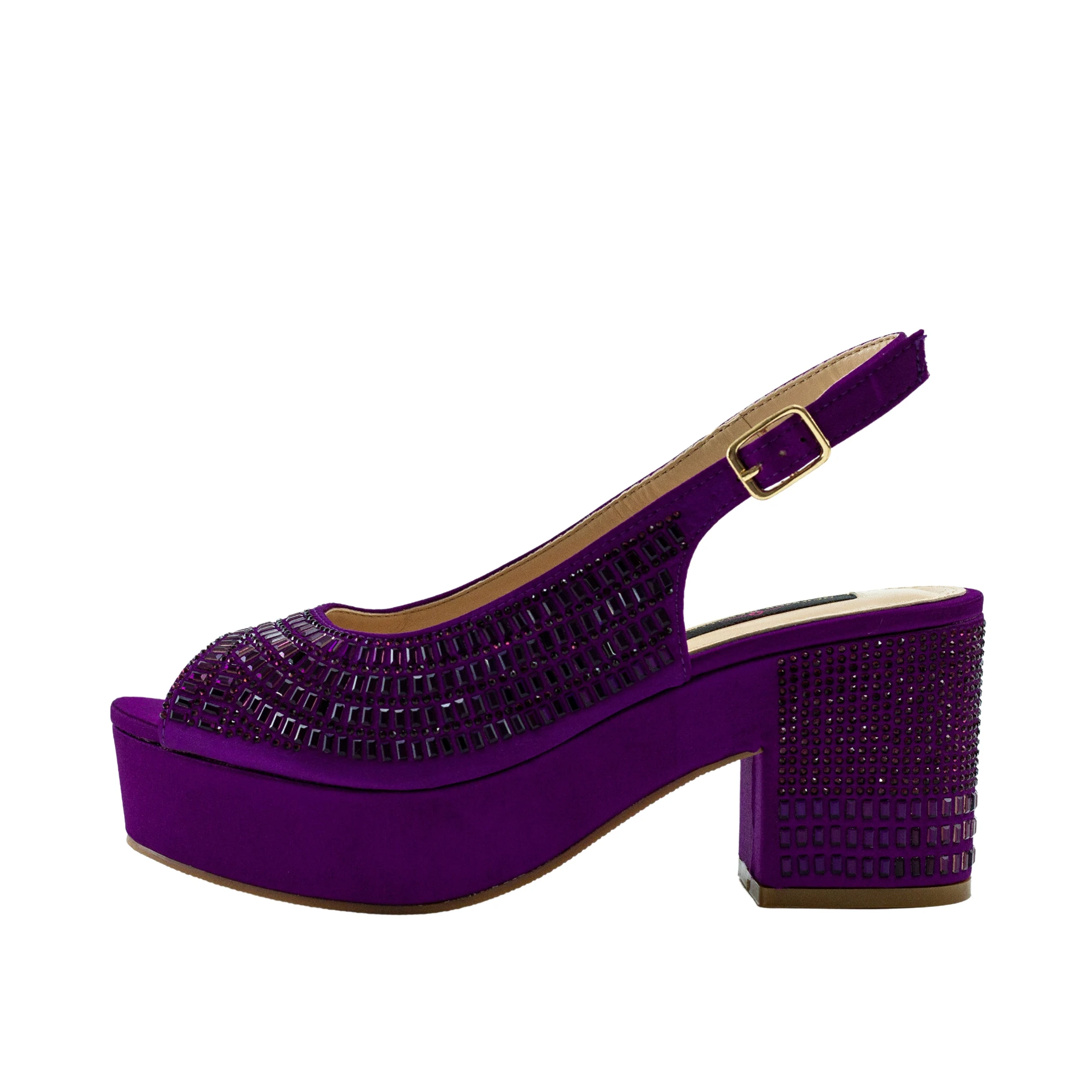 Top Designer Sandals Chunky Shoe Platform Shoes Wedding Dress Pumps Nigerian Square Heeled Pumps Sandals Lady Party High Heels