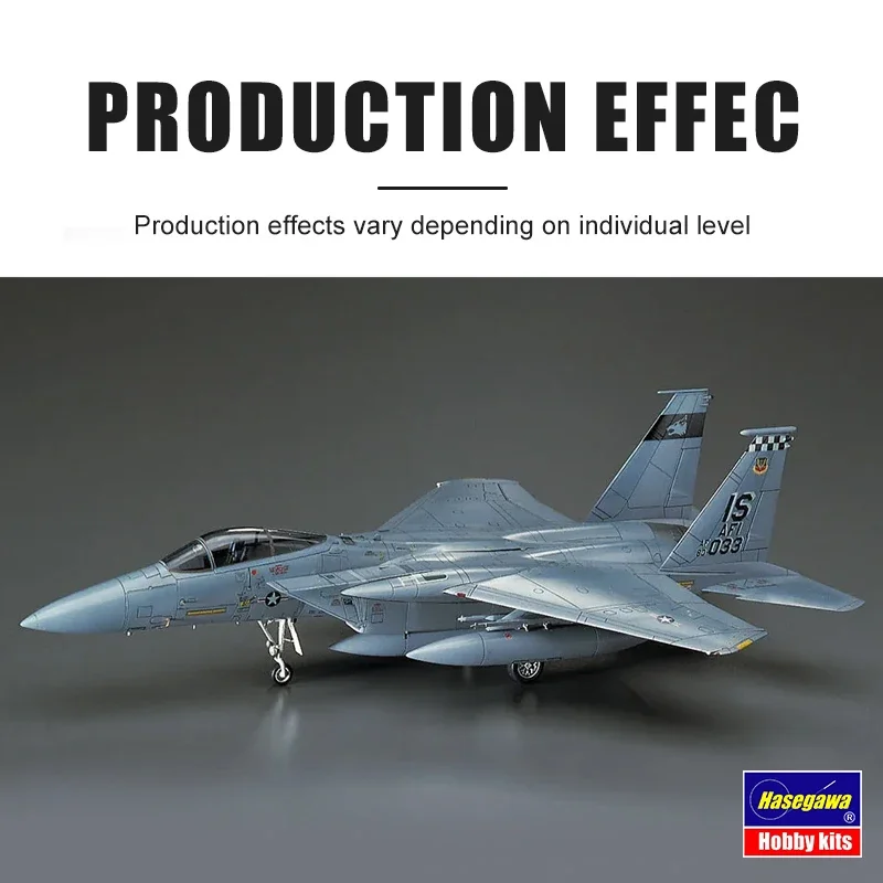 Hasegawa собранный комплект модели самолета 00543 F-15C Eagle'U.S. ВВС 1/72