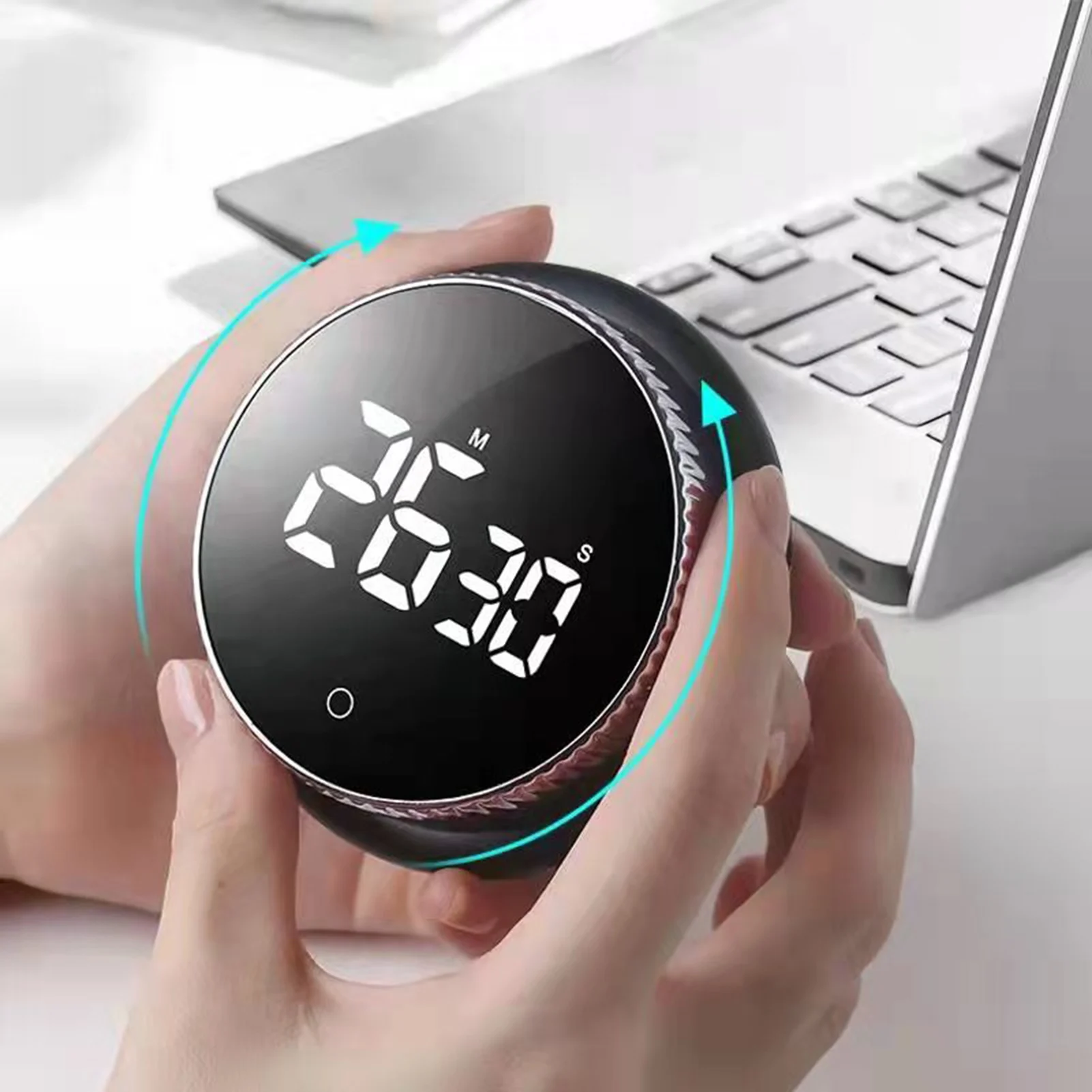 Unique Kitchen Timer Digital Timer Manual Countdown Alarm Clock Mechanical Cooking Timer Cooking Shower Study Stopwatch