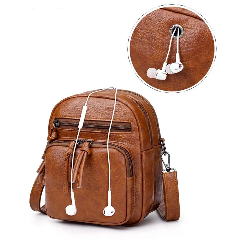 

Phone For Retro Handbag Quality Crossbody Small Ladies Shoulder Bag Female Women Messenger Bag High Designer Purse