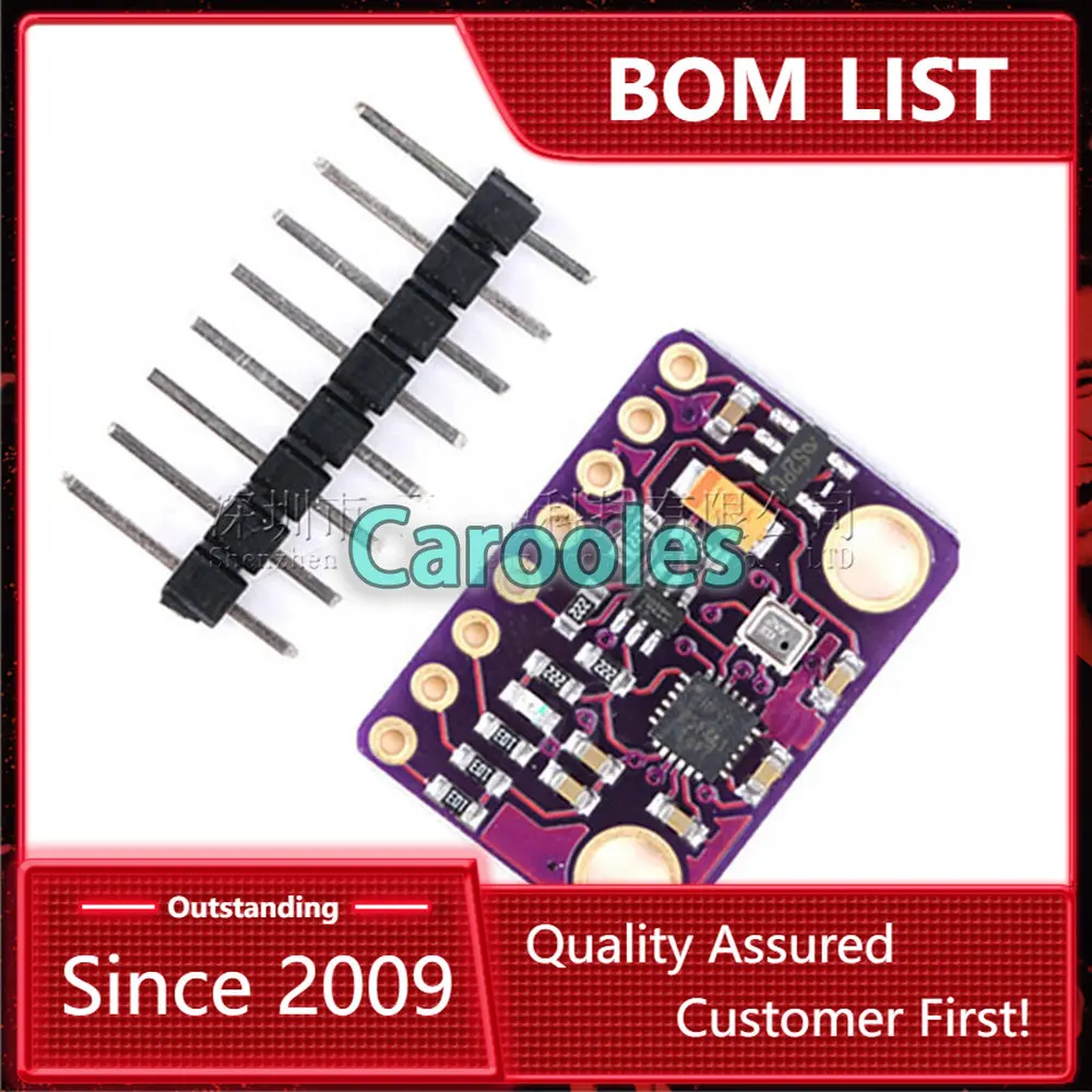 

GY-91 MPU9250 BMP280 10DOF for Arduino 3-5V Acceleration Gyroscope Compass Altimeter Altitude Nine Shaft Sensor Module