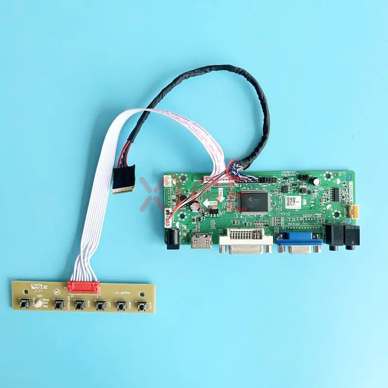 

For LTN140AT01 LTN140AT02 Controller Driver Board DIY Kit 1366*768 Laptop Display VGA DVI Audio HDMI-Compatible LVDS 40 Pin 14"