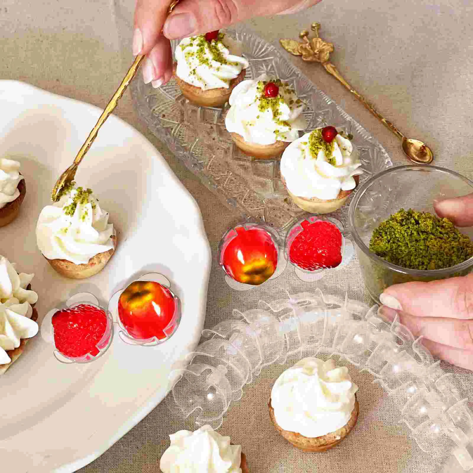 100 шт. шоколадный торус поднос для конфет украшения торта упаковочная коробка