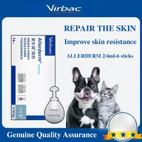 virbac pet dogs and cats repair damaged skin with 2mlx6 pack of skin care repair fluids