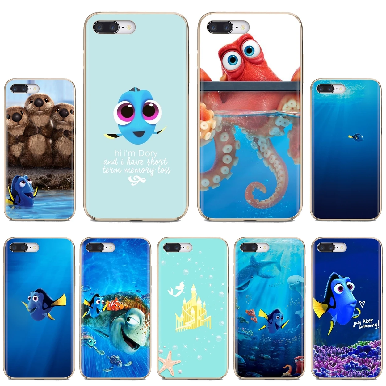 

Finding Nemo Dory Cartoon Sea For iPod Touch iPhone 10 11 12 Pro 4S 5S SE 5C 6 6S 7 8 X XR XS Plus Max 2020 Soft TPU Phone Cover