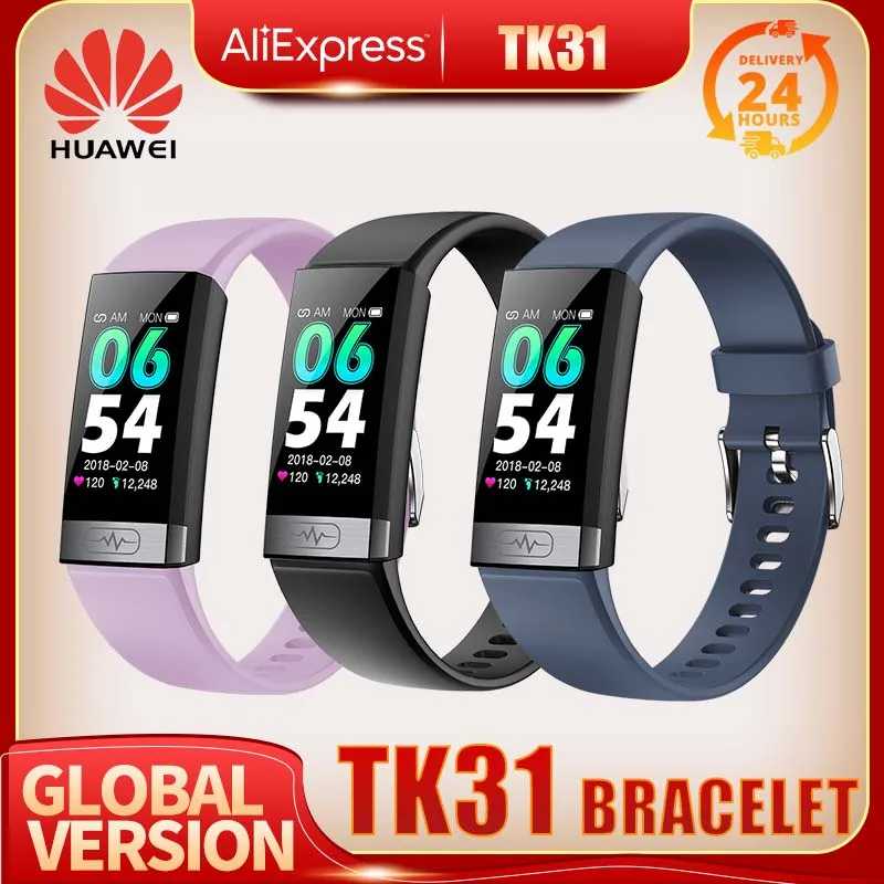 

Huawei TK31 Smart Bracelet Original Heart Rate Sport Model Outdoor Fitness Blood Oxygen Monitor Smartwatch Waterproof Watch