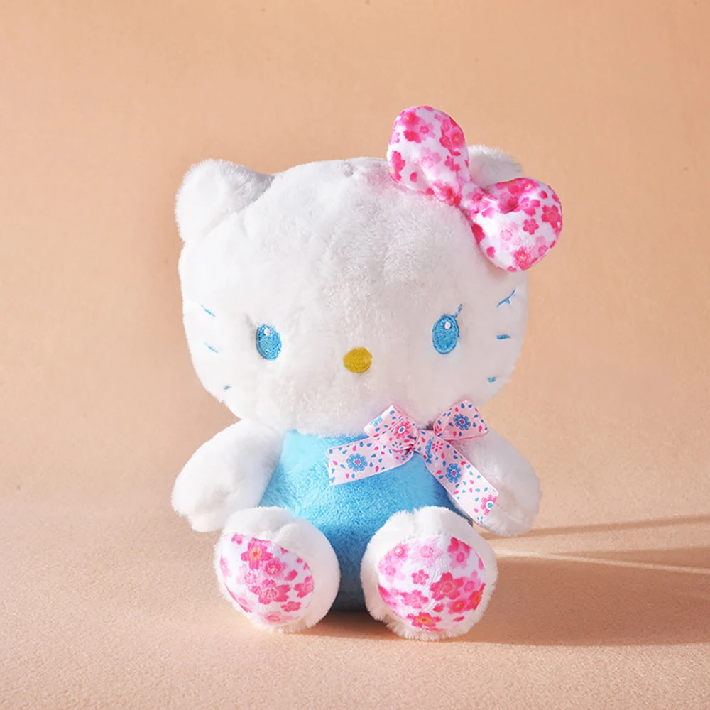 Sanrio плюшевая игрушка Hello Kitty Kawaii Sakura KT Cat мягкая кукла милые Мультяшные мягкие