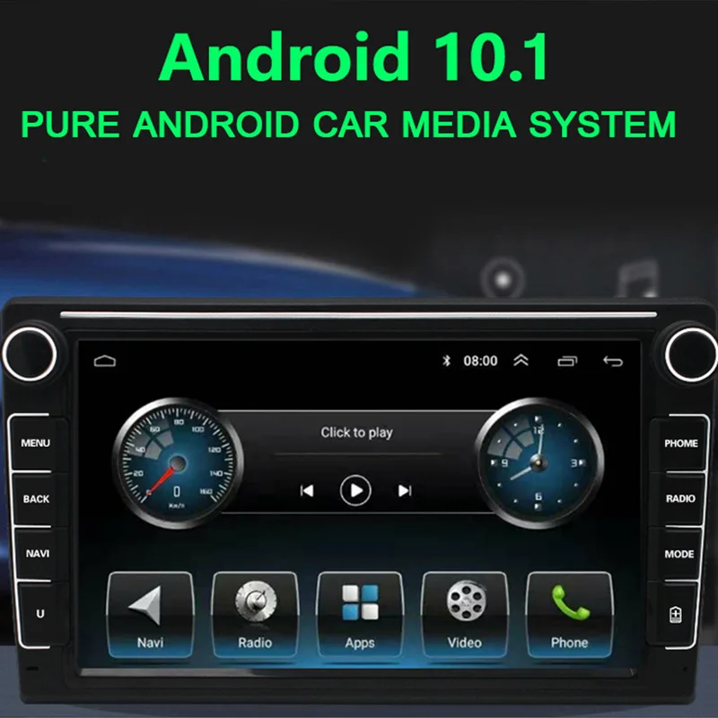 Автомобильный мультимедийный плеер на Android радио стерео GPS-навигация Авторадио