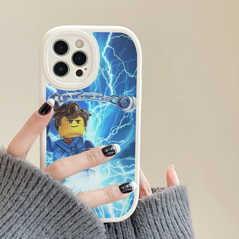 L-Lego N-Ninjago Phone Case Hard Leather For IPhone 16 15 14 13 12 Mini 11 Pro Max Xs X Xr 7 8 Plus Fundas
