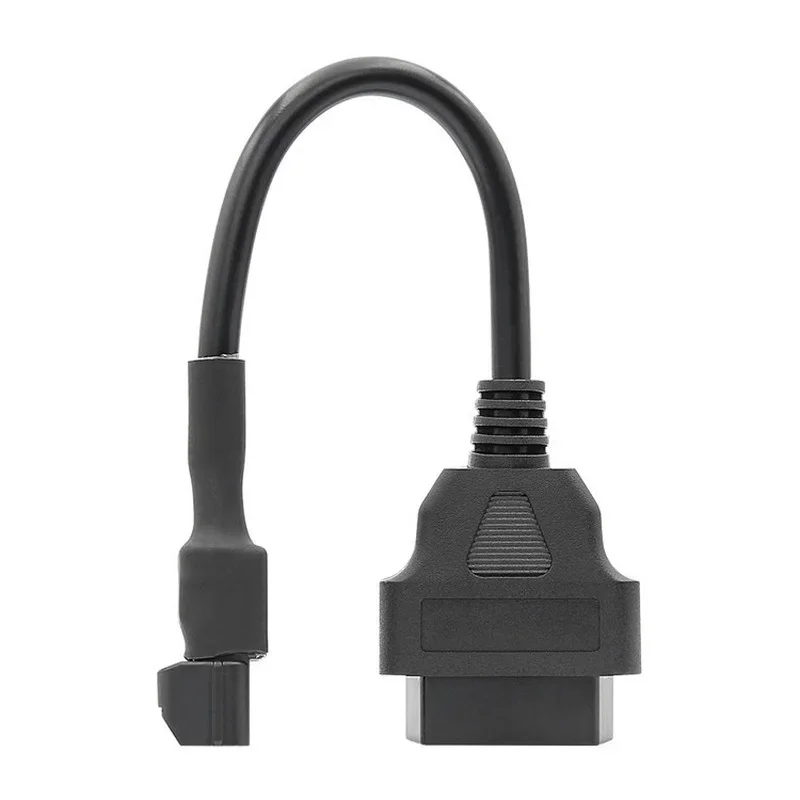 Фото Линия преобразования мотоцикла для Gwangyang KYMCO 3-контактный на Obd2 16-контактный диагностический кабель для мотоцикла Kawasaki 3-контактный разъем-адаптер EFI №2