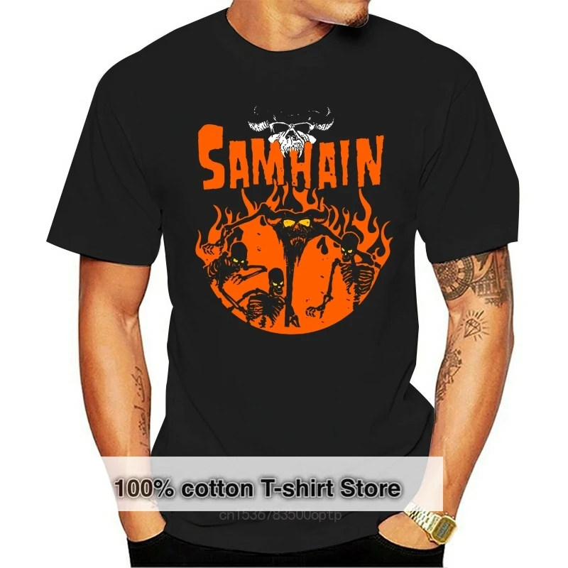 

Новые обтягивающие футболки samhain fire danzig, все размеры s-xxl
