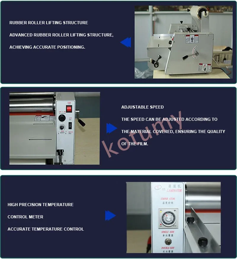 380 ламинатор с железным роликом стальной стержень машина для холодного