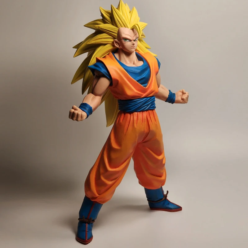 

28CM Dragon Ball Z Dragon Ball Z Son Goku SSJ3 Figure Super Saiyan 3 Pvc Action Figures Collection Model Toys for Children Gifts