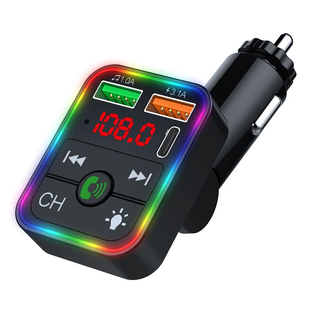 

2USB FM Transmitter FM Transmitter Adapter Bluetooth-compatible Car Wireless FM Transmitter High Quality New Style