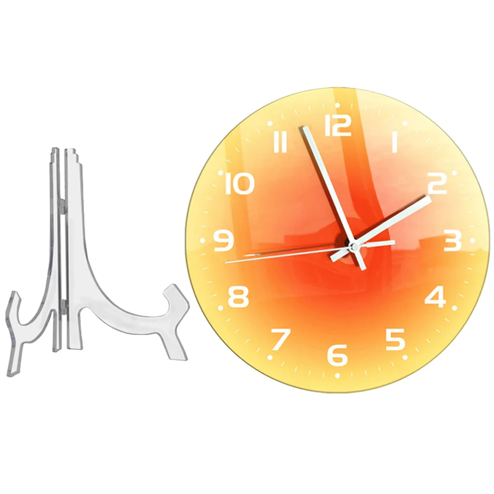 

Office Decor Desk Clock Decorative Three-dimensional Home Accessory Delicate Modern Style Bedroom Wear-resistant