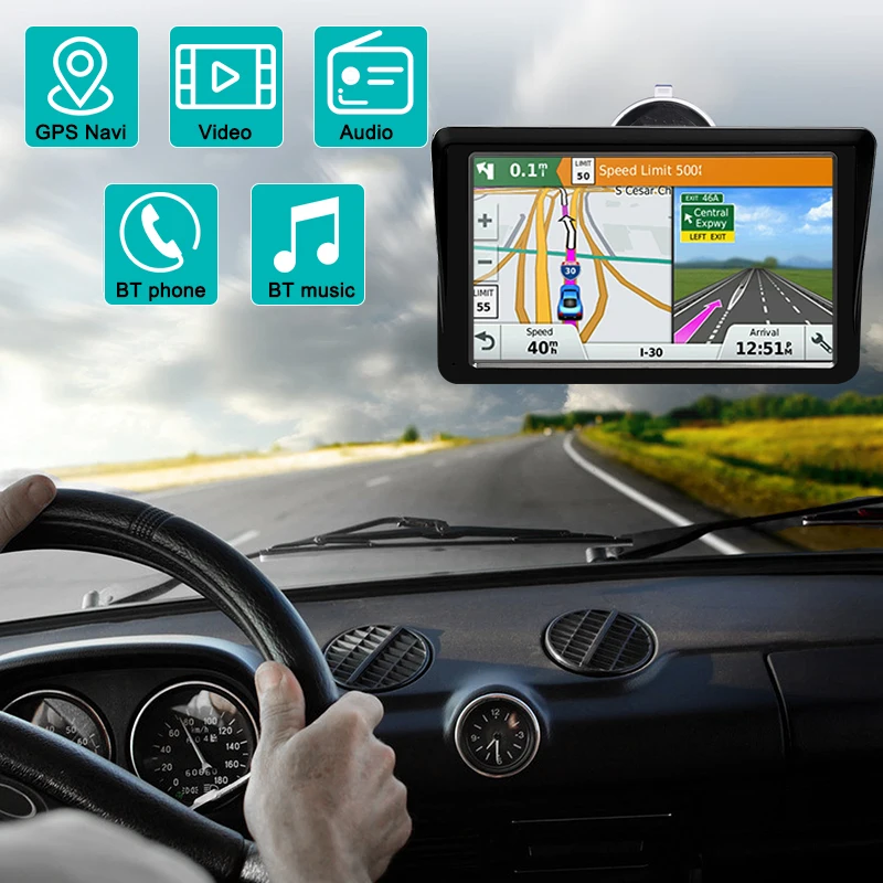 Ahoudy Universal 7inch Car Radio Multimedia Video Player Wir