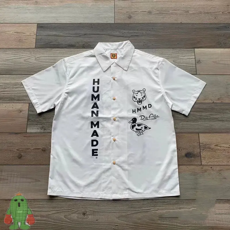 

Рубашки Ручной работы, высокое качество, раньше, мужская и женская Повседневная рубашка с коротким рукавом