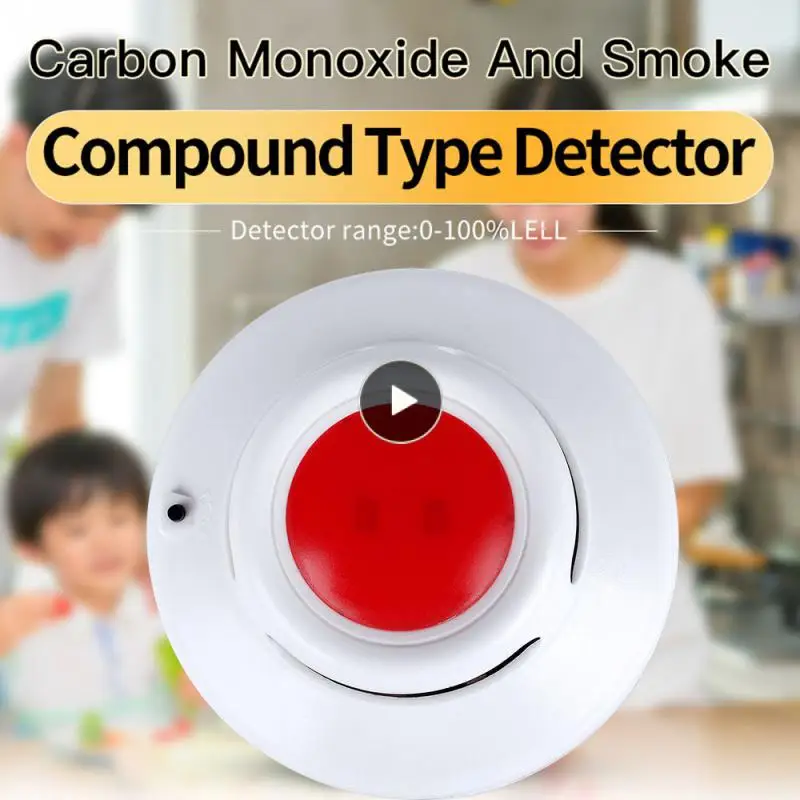 

2019 New High Precision Carbon Monoxide Detector And Smoke Detector Alarm
