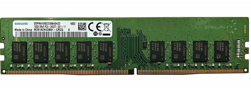

RAM M391A2K43BB1-CRC 16G 2RX8 DDR4 2400MHZ pure ECC server memory