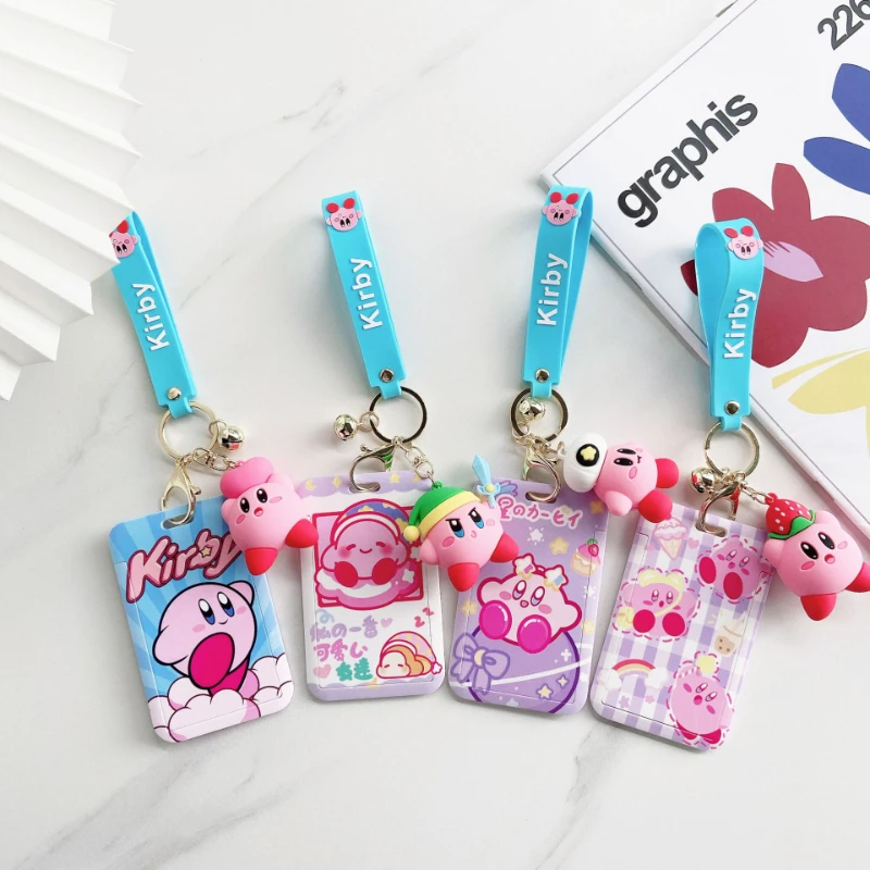 

Hobbies Action Figures Kirby Student Card Set Bus Card Meal Card Campus Card Surrounding School Bag Pendant Holiday Gift