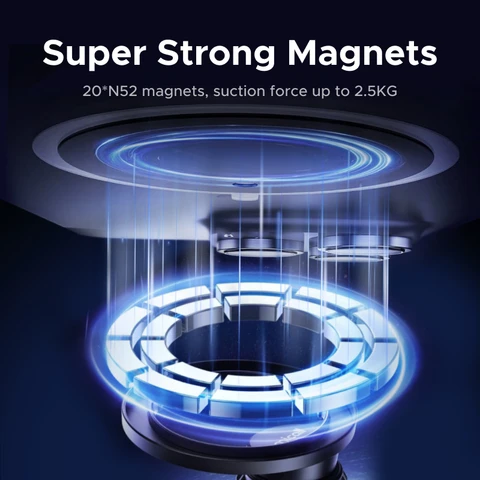 UGREEN Магнитный автомобильный держатель для телефона с вентиляционным отверстием 360° °   Вращающееся автомобильное крепление, универсальное для Magsafe iPhone 16 15 14 Pro Samsung S25 Xiaomi