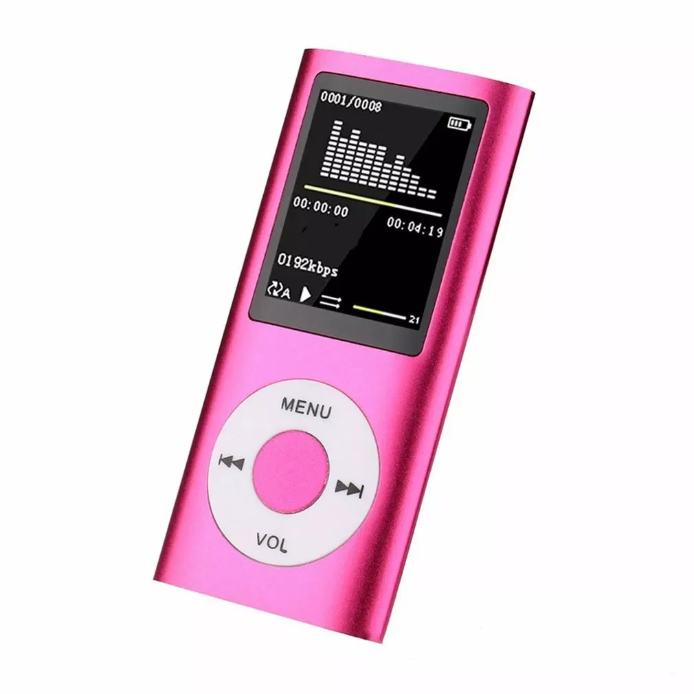 

NEW2023 1.8 Inch MP4 Player Music Player With FM Radio Video Player E-book Built-in Memory Player MP4 Palying Music Machine