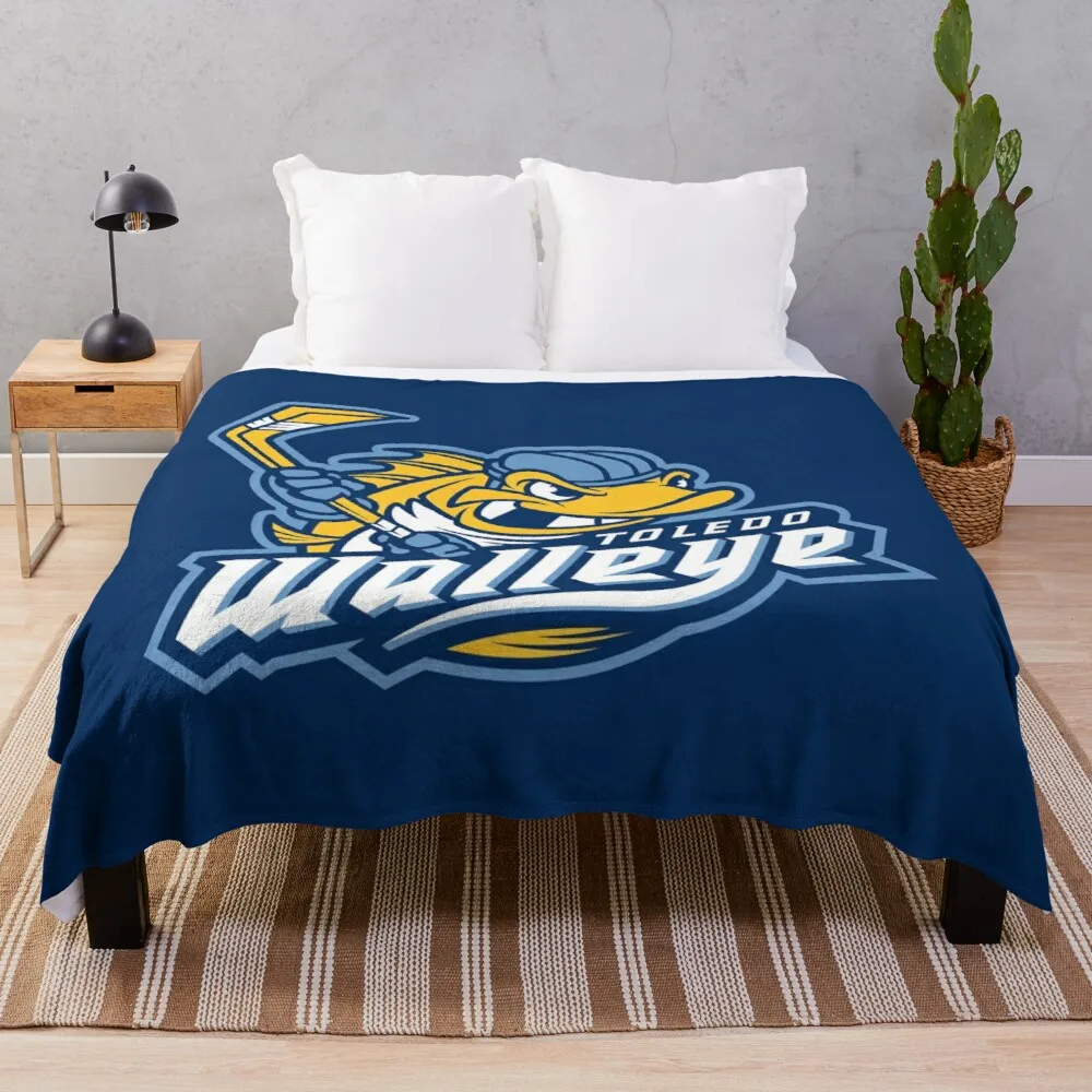 

Роскошное фланелевое одеяло Toledo Walleye
