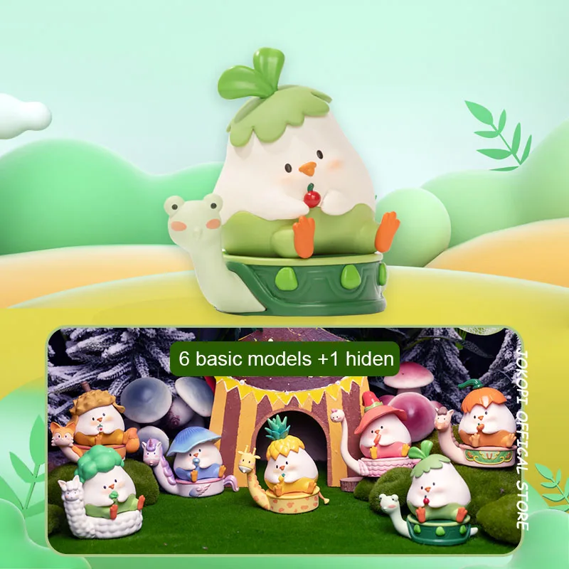 VICKY Rookie серия овощей фруктов фотоигрушки загадочная коробка экшн-фигурка угадай