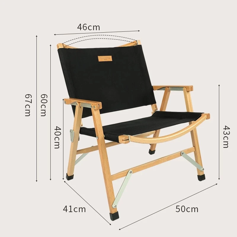 

Деревянный складной стул для кемпинга, портативный шезлонг, прочная твердая древесина, легко складывается и переносится, пляжный стул для кемпинга, черный, бежевый, зеленый