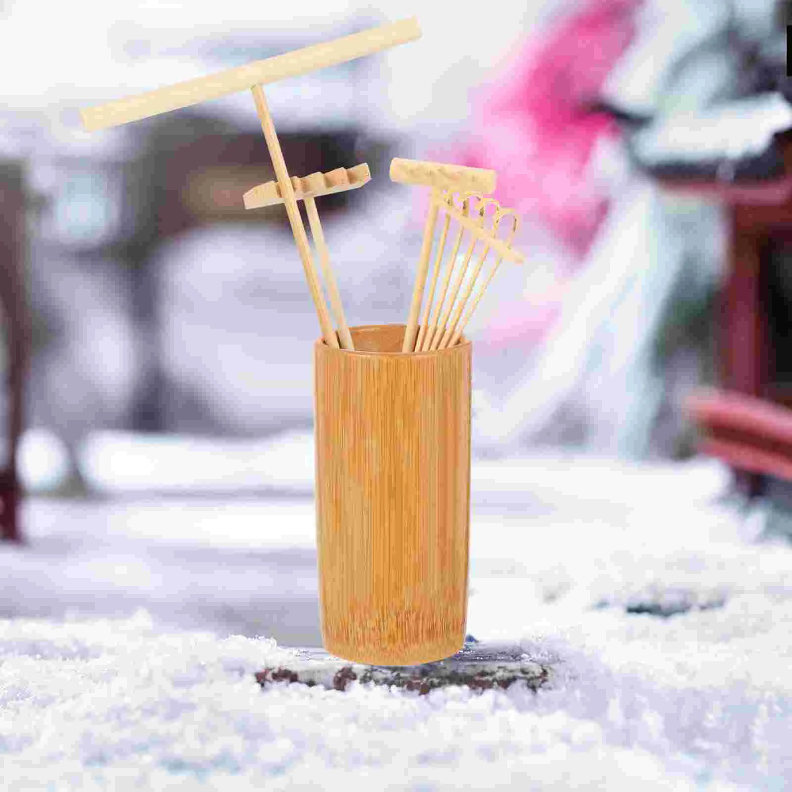 Декор сухой горный грабли набор ремесел реквизит для макета сцены маленький