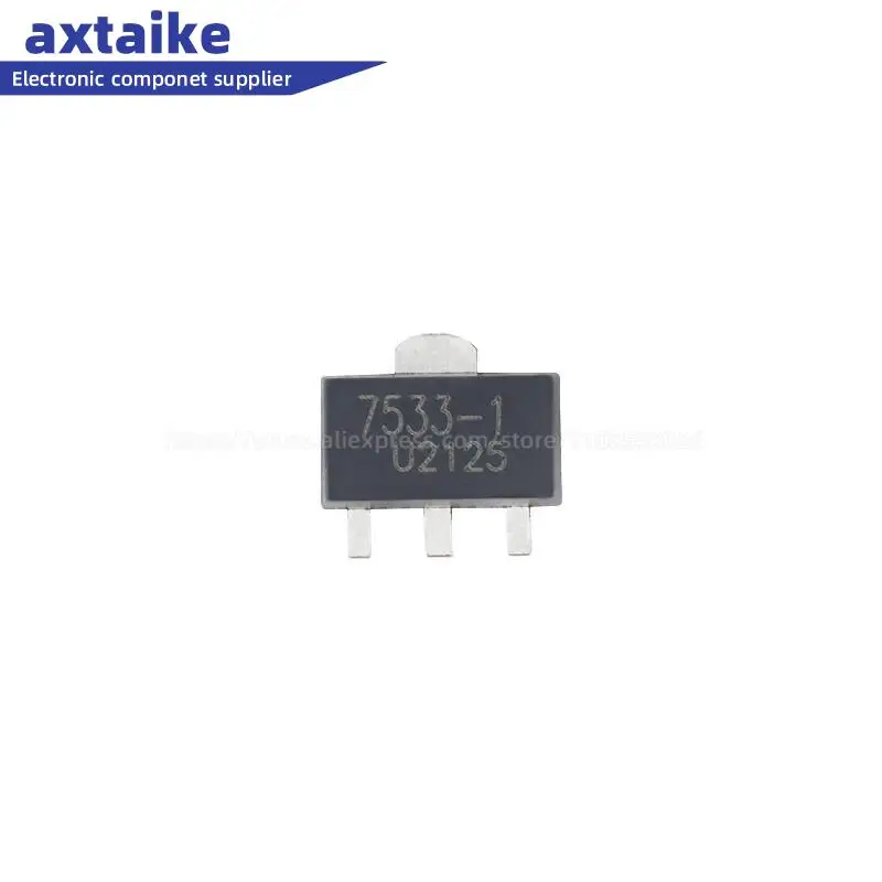 

10 PCS HT7533-1 SOT-89 Output 3.3V/100mA Low Dropout Linear Regulator LDO Chip