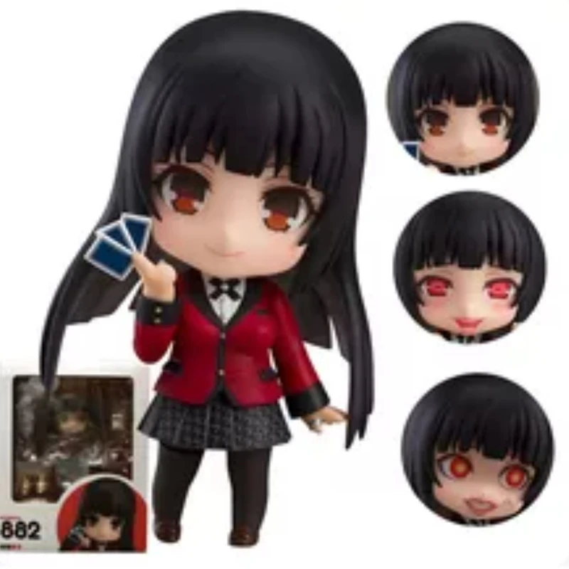 

#882 Q Version Kakegurui Anime Figure Kakegurui Yumeko Jabami Action Figure Mary Saotome Figurine Collection Model Doll Toy Gift
