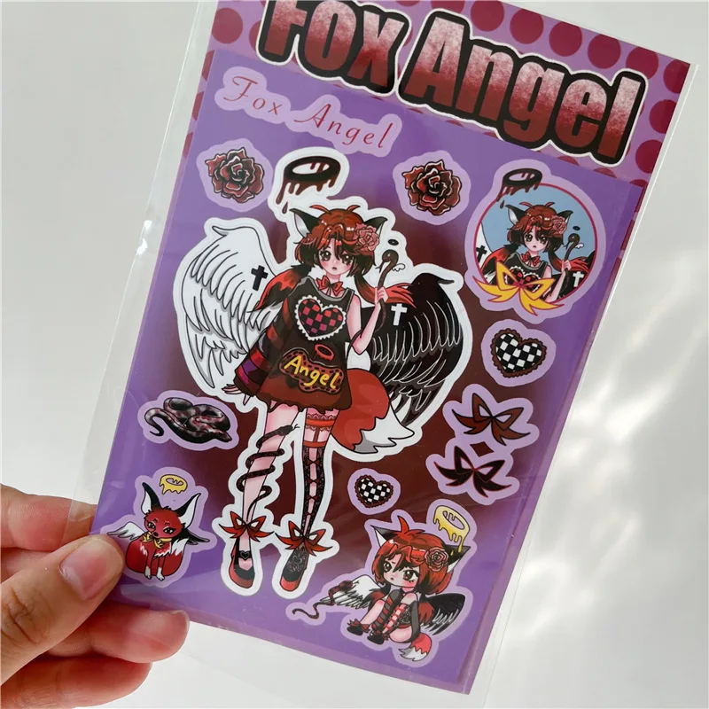 

Набор стикеров Gamilike "Дьявол Ангел Девушка"