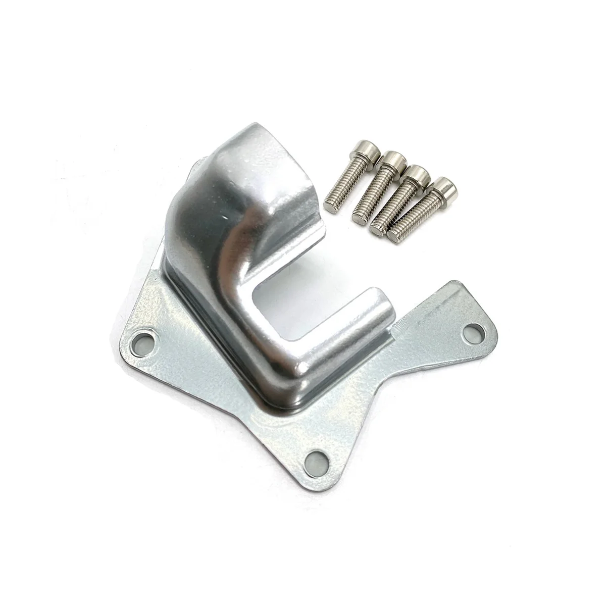 

Motorcycle Fuel Pump Guard Protector for Husqvarna Norden 901 2022 2023 Fuel Filter Protective Cover (Silver)
