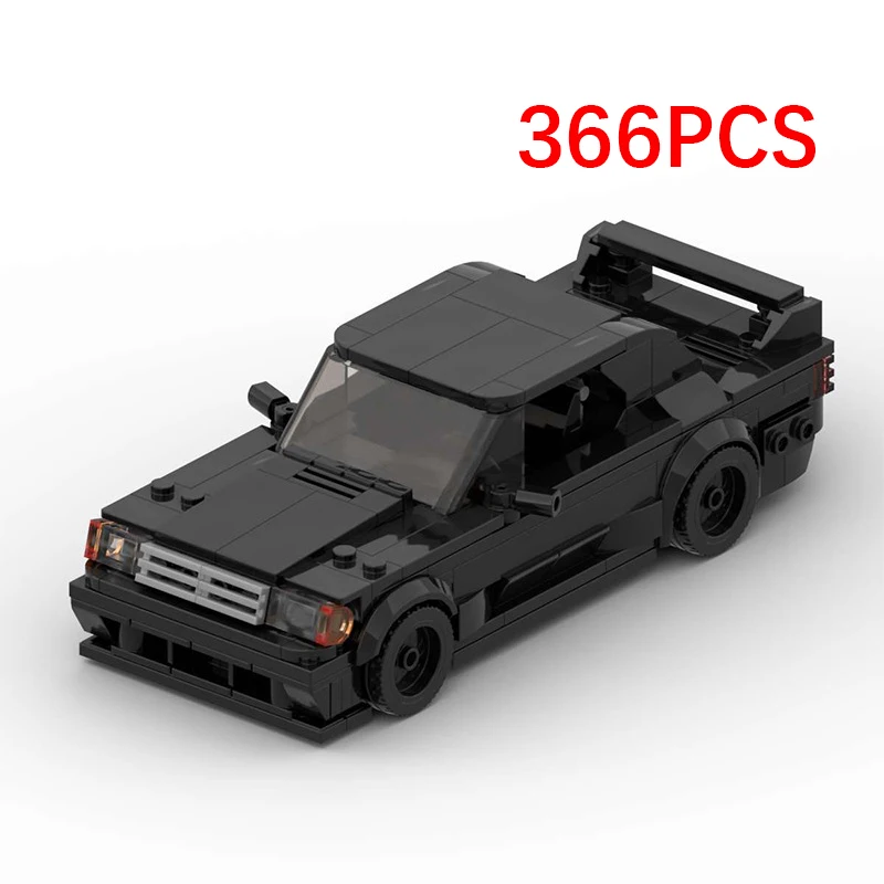 MOC-79676 Speed Series Mercedesed-Benz 190E EVO II Строительные блоки Городской чемпион Гонки Суперкар