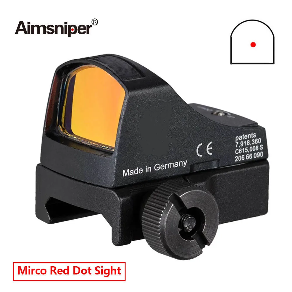 Тактический оптический коллиматор с красной точкой Коллиматорный прицел для