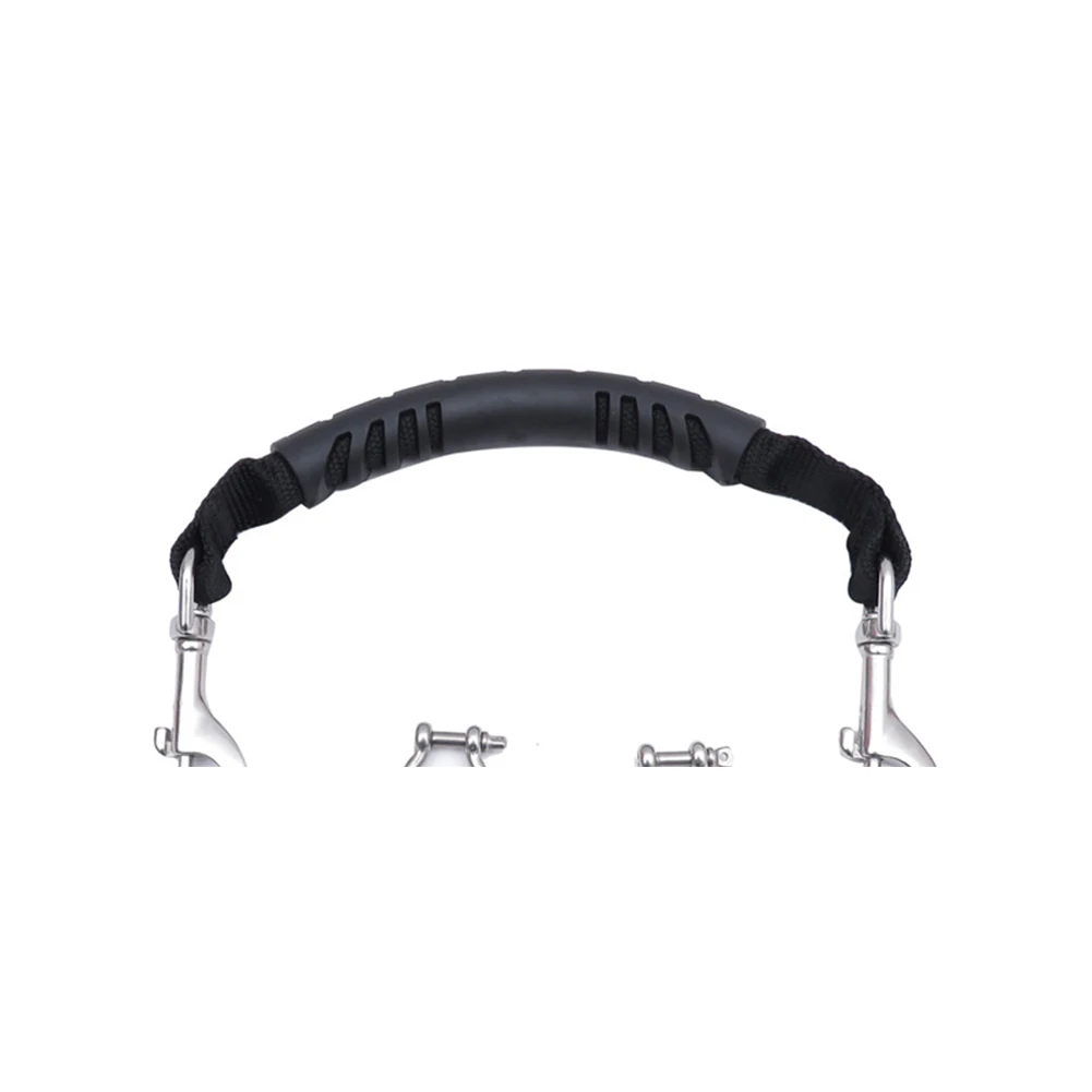 

Handle Rope Camera 42cm Black Carrier 183g 316 Stainless Steel+TPE For Diver Lanyard Straps Replaces Scuba Diving