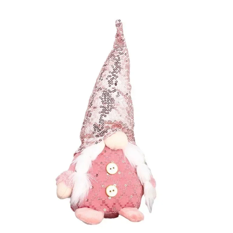 Праздничные Мультяшные плюшевые игрушки Рудольф и Санта-Клаус рождественские