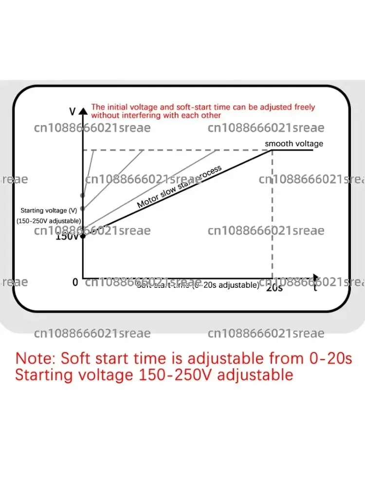 3-фазный двигатель плавный стартер онлайн-модуль медленного запуска