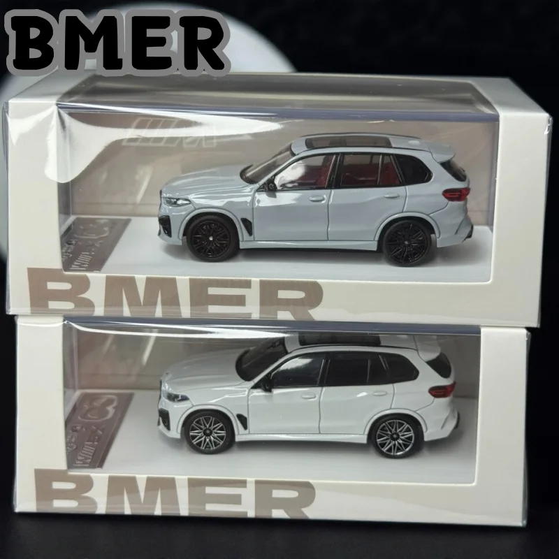 Фото В наличии: 1:64 x5m x5 g05 Thunder Edition, миниатюрная модель-реплика из сплава, украшение для взрослых, игрушка для мальчиков, подарок на день рождения для детей. №1
