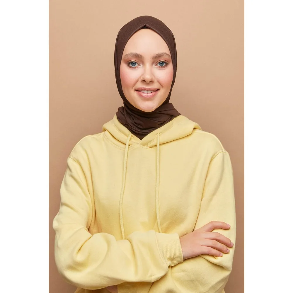 

Черная шаль из чесаного хлопка Dorlie