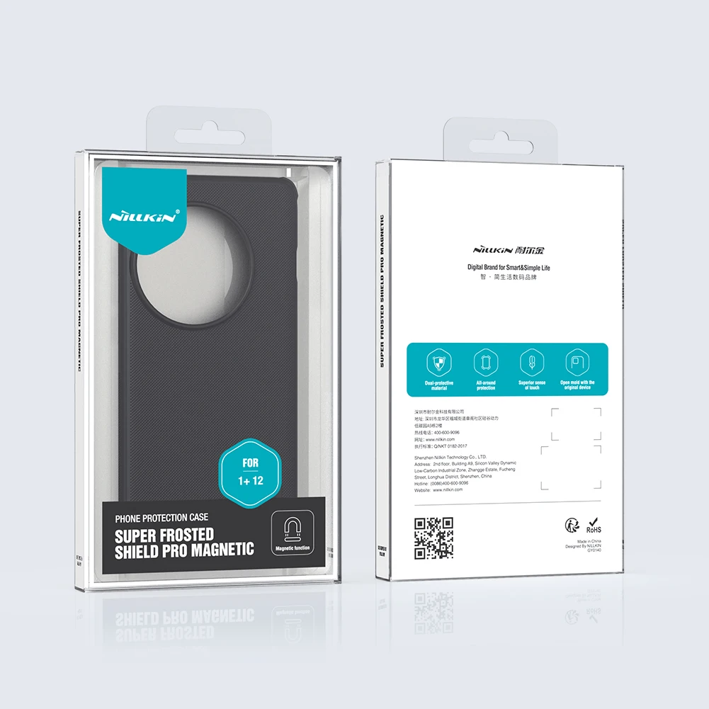 Для OnePlus 12 Magsafe чехол NILLKIN Супер Матовый Защитный Pro Ультратонкий для телефона ТПУ