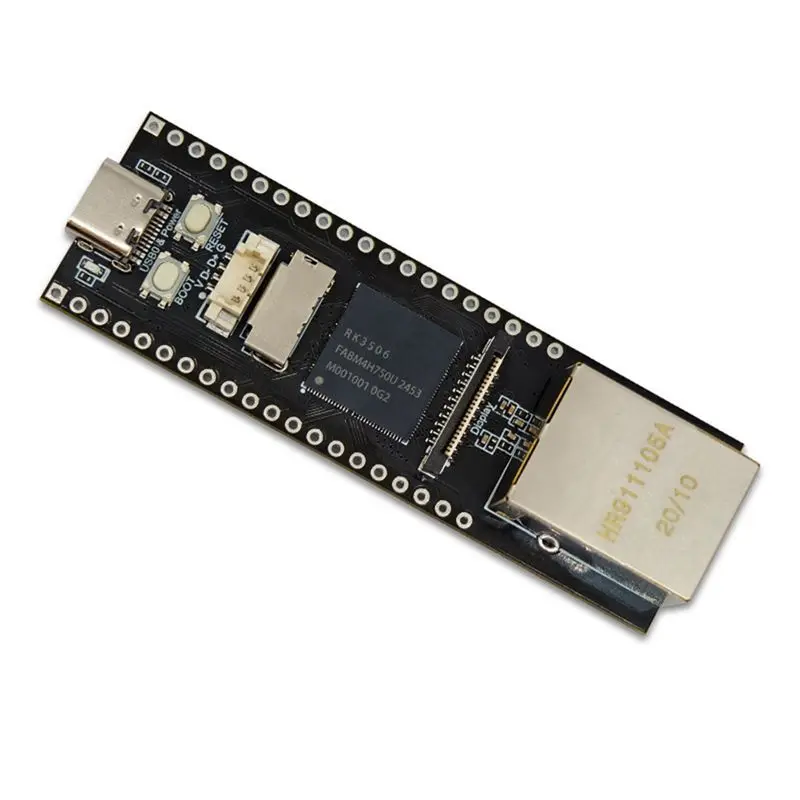 Фото Плата разработки DT21 RK3506 на базе Linux, чип RK3506G2, 128 МБ DDRL3, порт Ethernet 100 Мбит/с для встроенных систем. №3