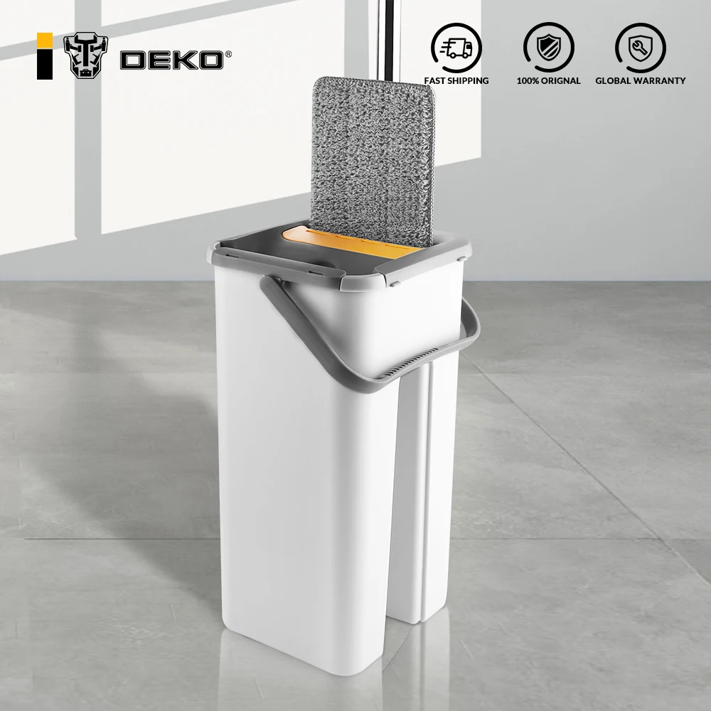 DEKO удивительное оборудование для мытья полов Hand Free бытовой автоматический отжим
