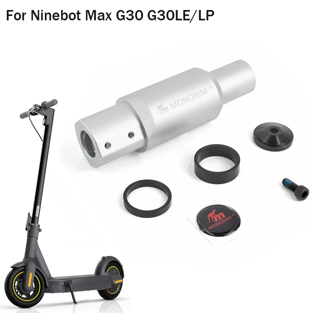 Monorim EB-V2 For Segway Ninebot Max G30 G30D LE LP Electric Scooter Ebike Clamp Pole Handle Bar Accessories