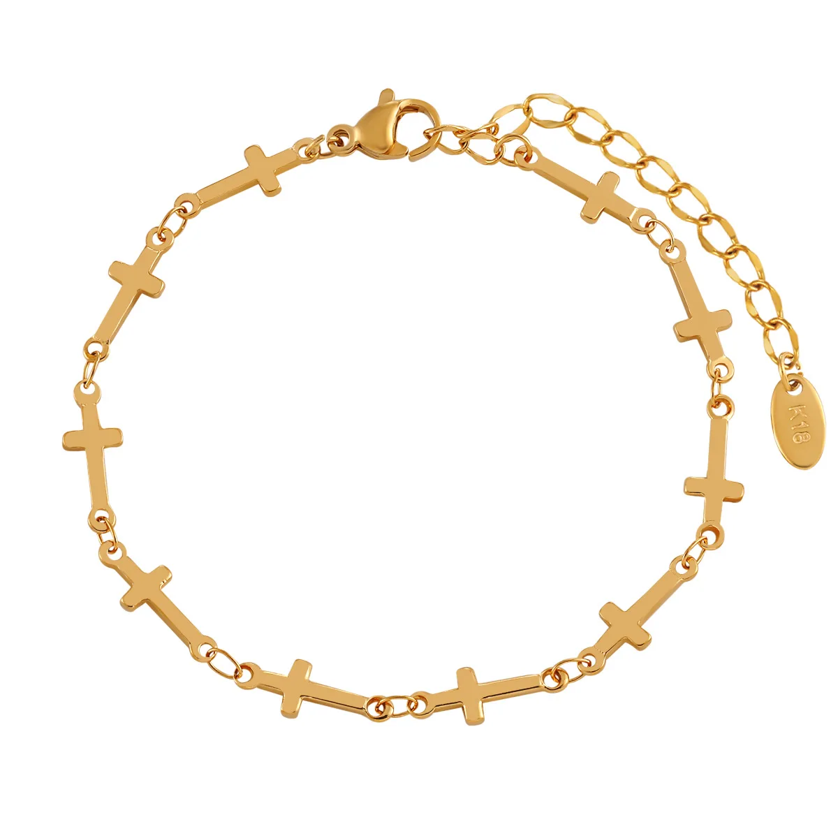 Ожерелье С Геометрическим Крестом Ручной Вышивки Стильный Вечерний Аксессуар