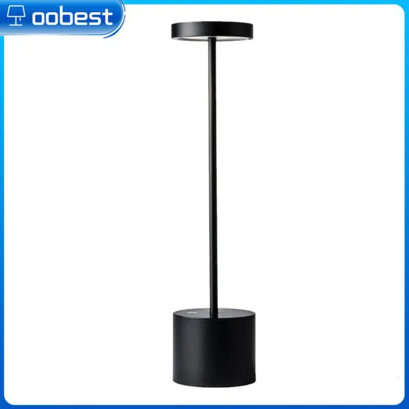 

Portable Table Lamp Led Wireless Bedside Lamp Night Light Desk Lamp Rechargeable Cordless Stepless Dimming Usb