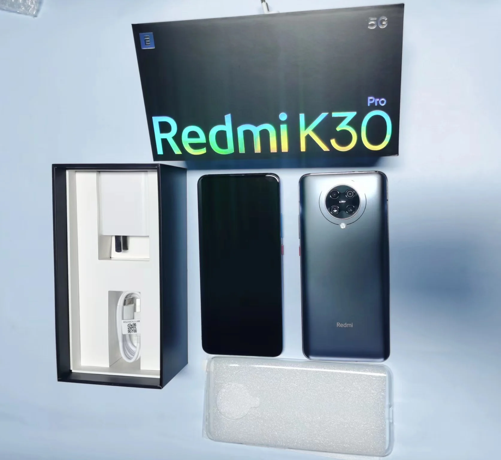 Фото2 - Оригинальный Смартфон Xiaomi Redmi K30 Pro 5G, Восьмиядерный Snapdragon 865, полный изогнутый экран 6,67 дюйма, 64 миллиона пикселей
