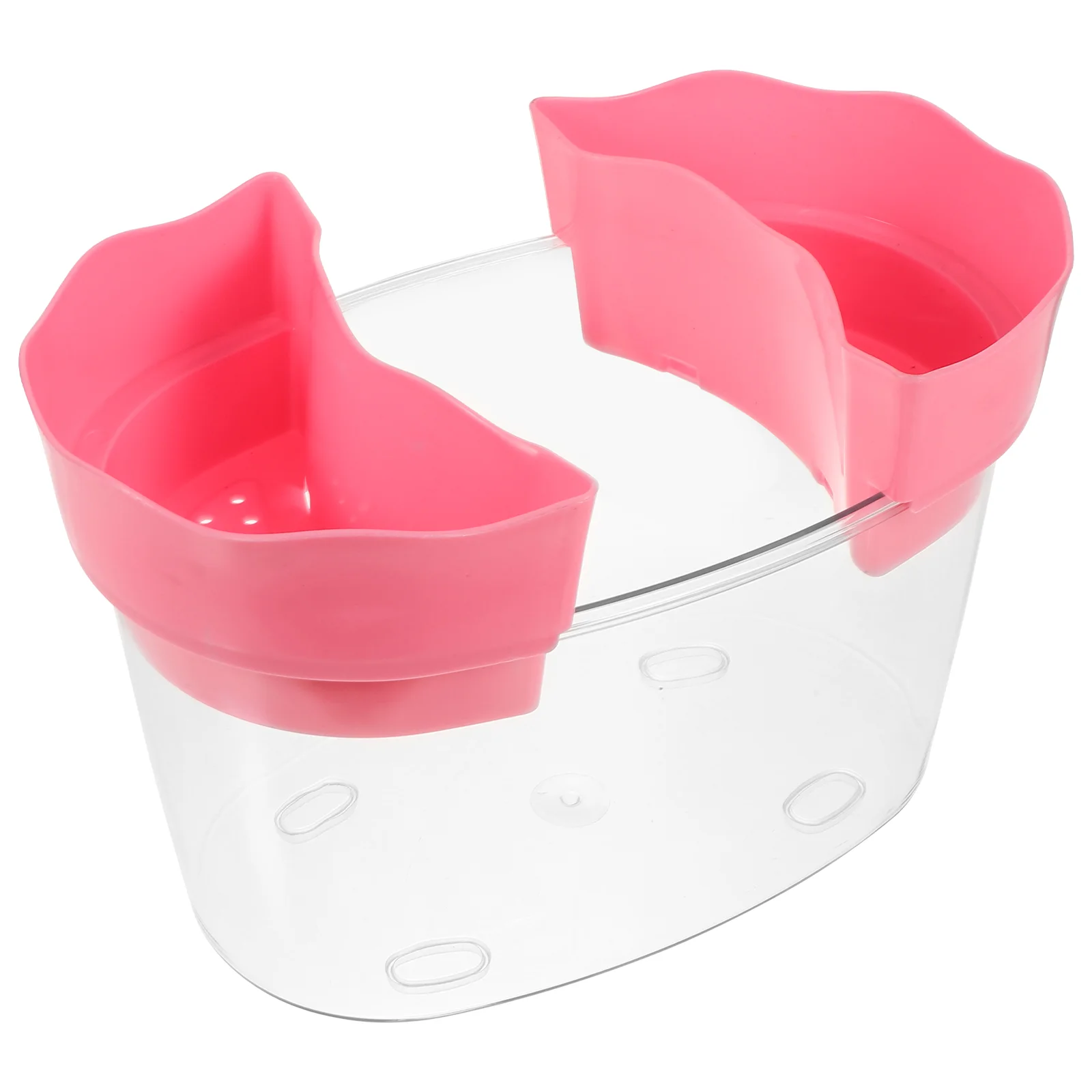 

Fish Tanks Turtle Breeding Transparent Goldfish Terrarium Rimless Clear Aquarium Plastic Desktop