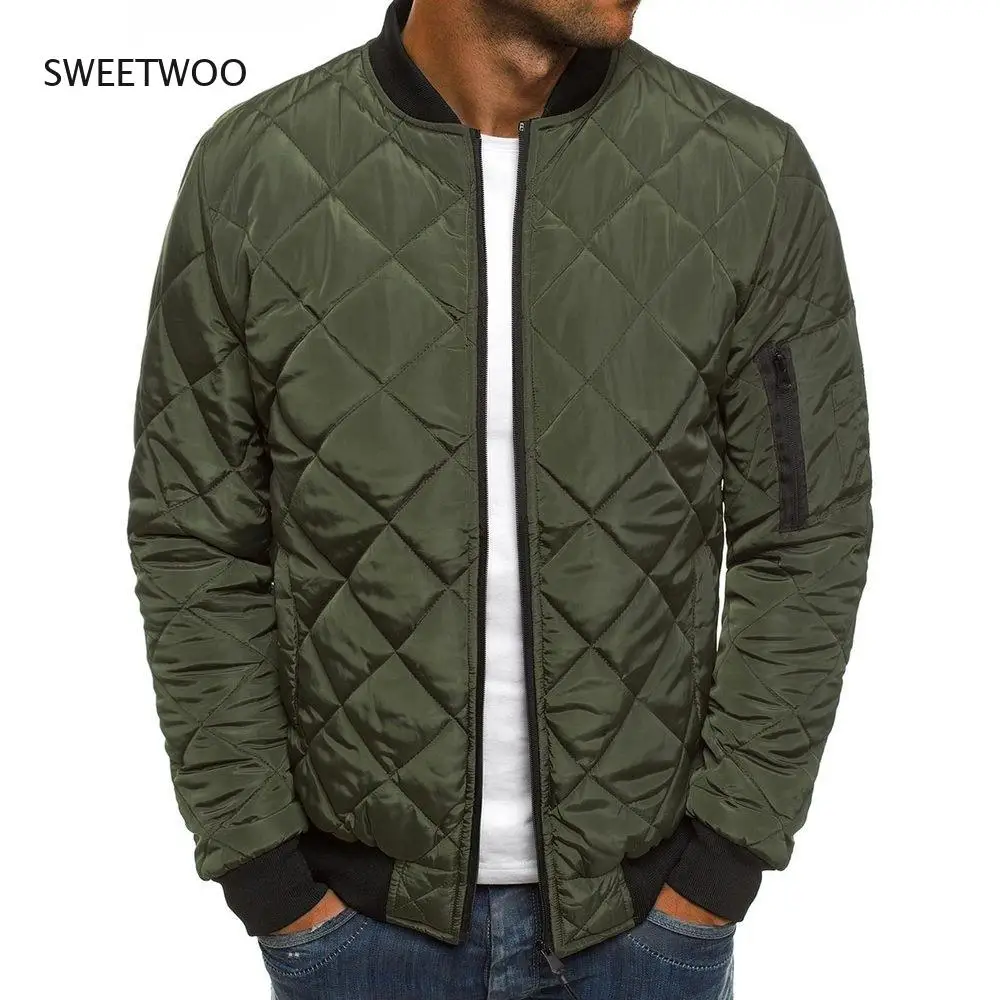 New Thick Windbreak Parkas Men Jackets Autumn Winter Warm Outwear Brand Slim Fit Male Zipper Casual Warm Stand Collar Coats